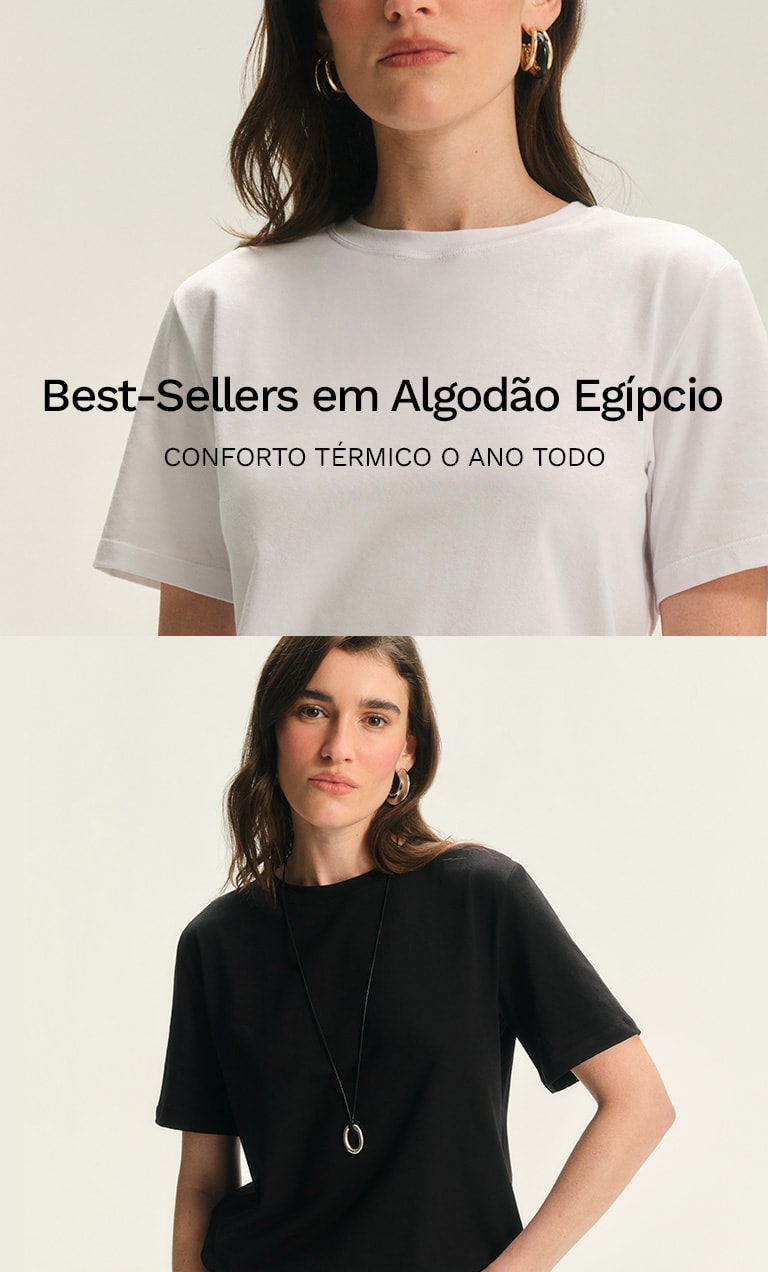 Clássicas em Algodão Egípcio