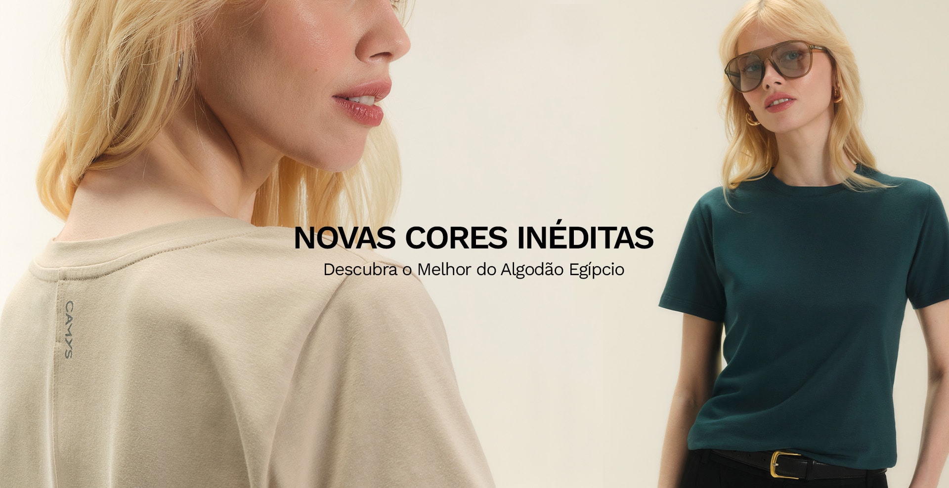 Exclusivas em Algodão Egípcio