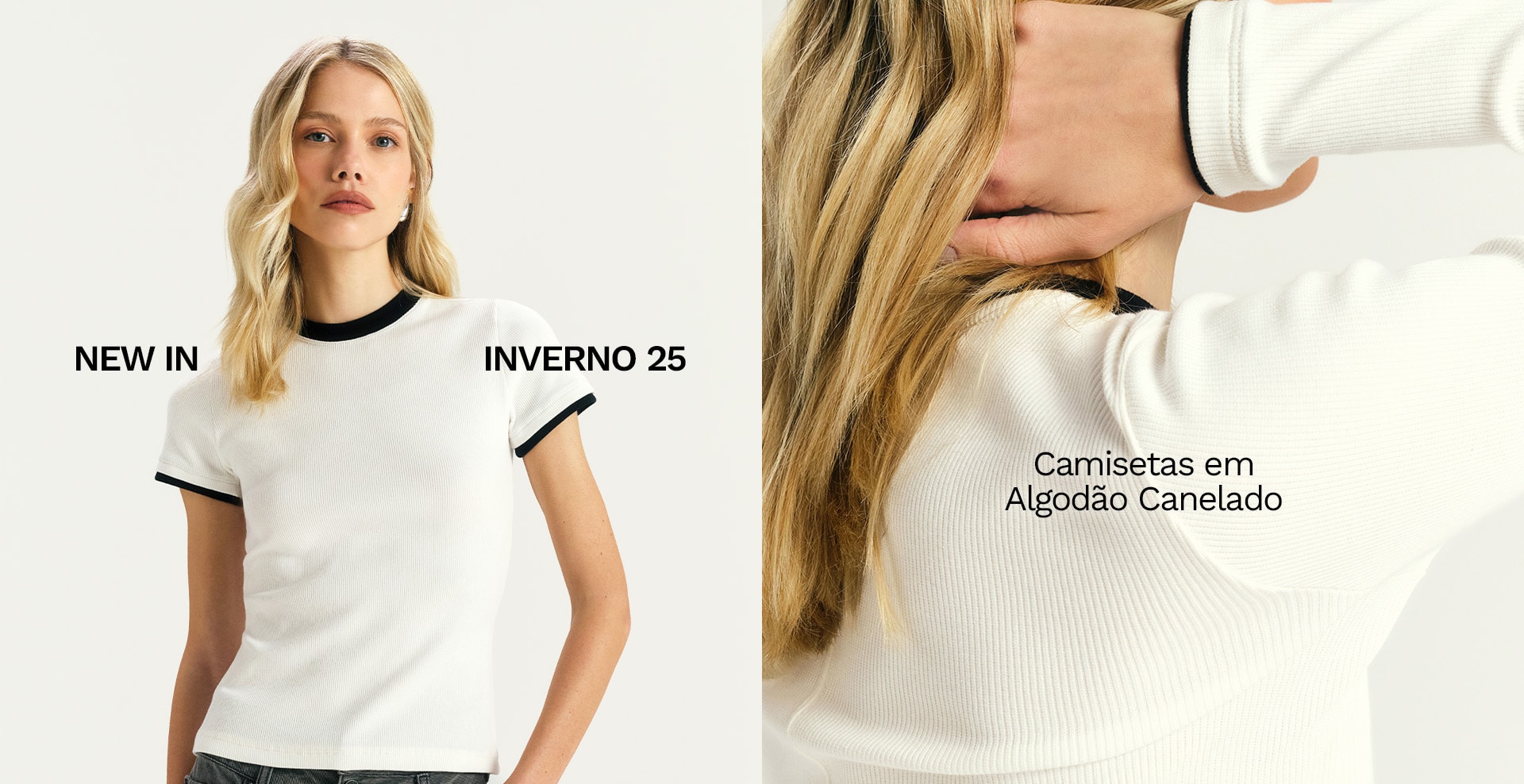 New In: Camiseta Two Colors