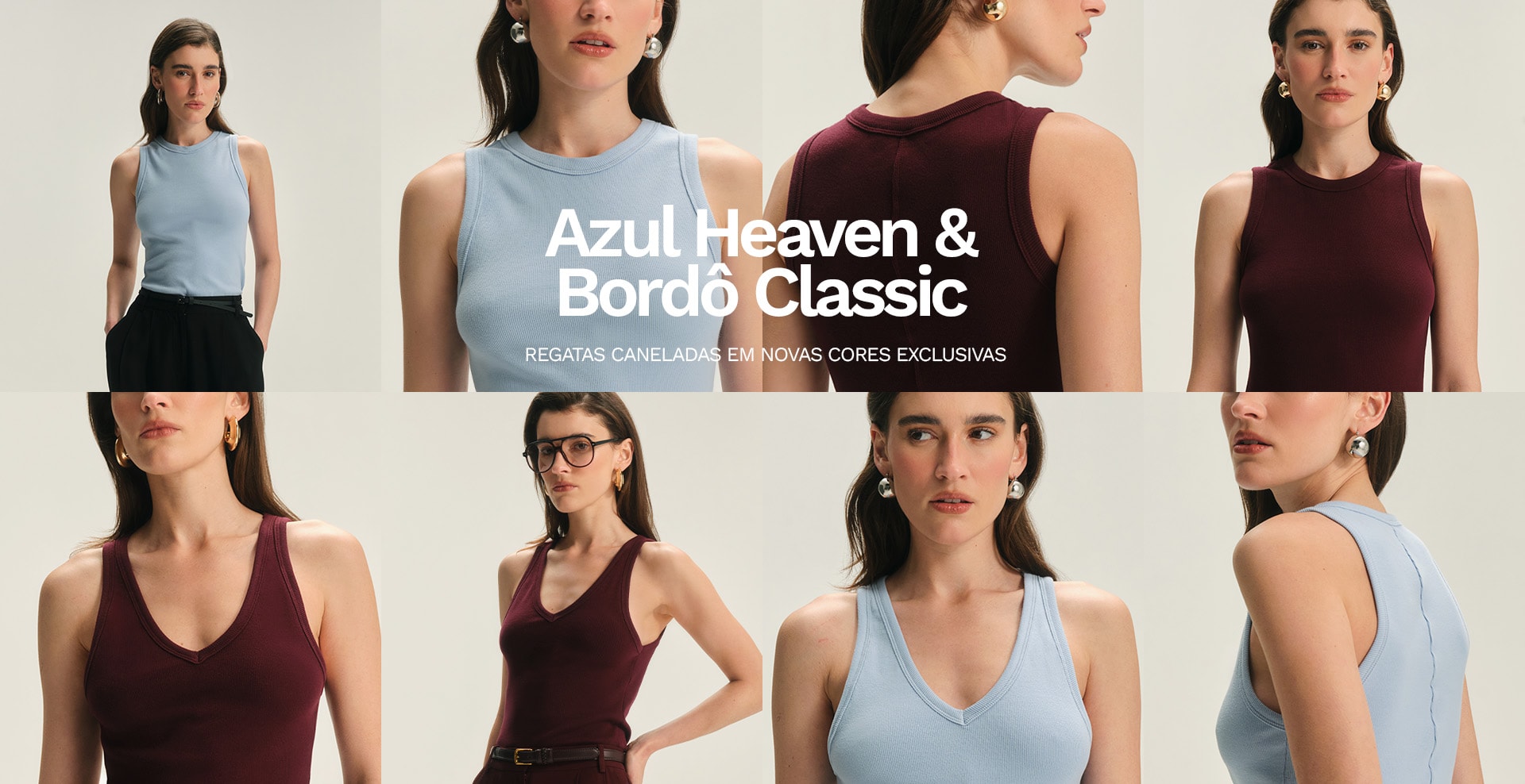 Azul Heaven e Bordô Classic