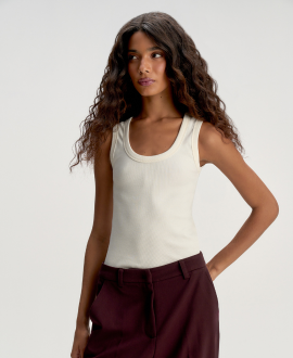 Regatas e Camisetas Caneladas