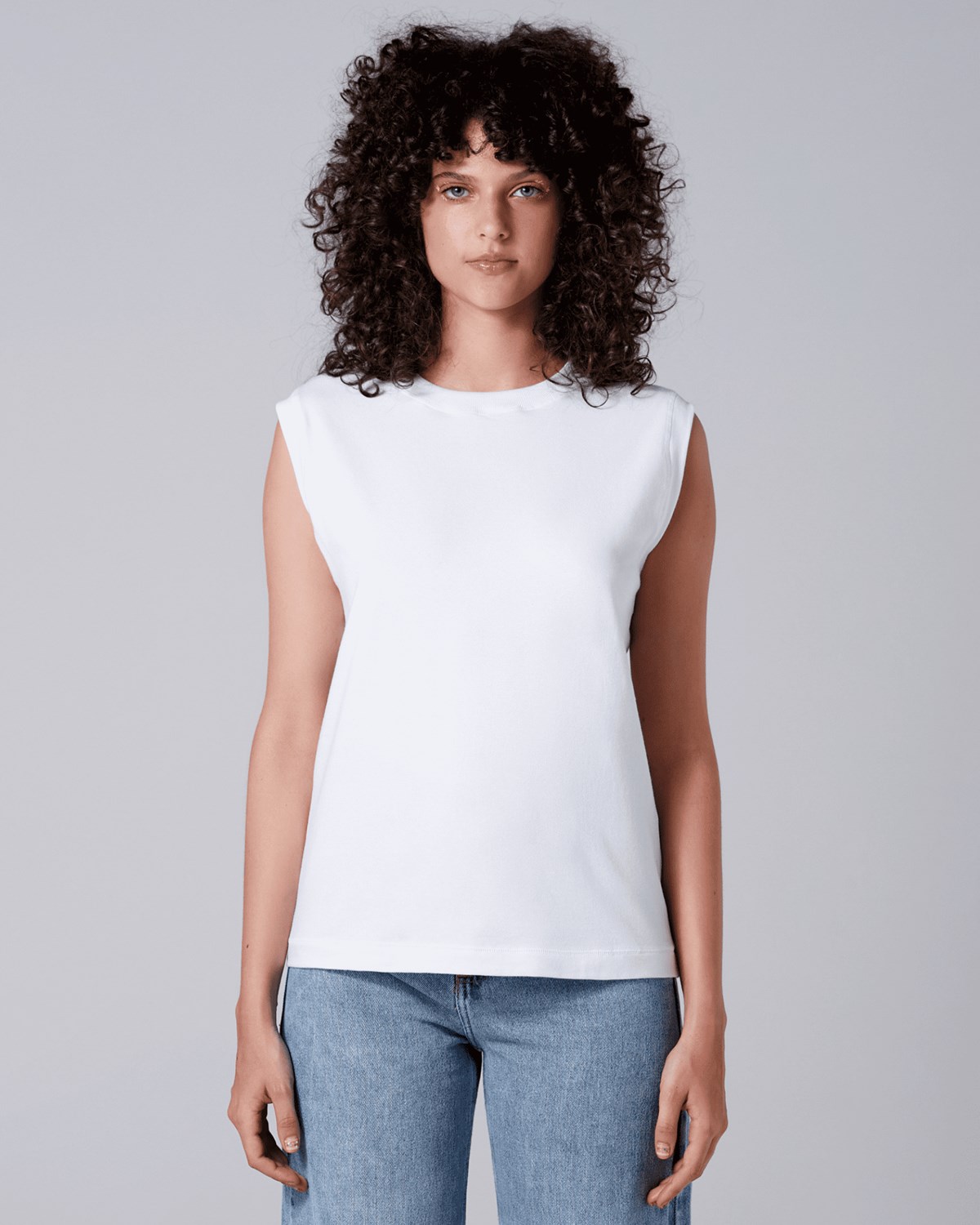 T-Shirt Comfy Algodão Egípcio Decote Redondo Branca - W.Shirt
