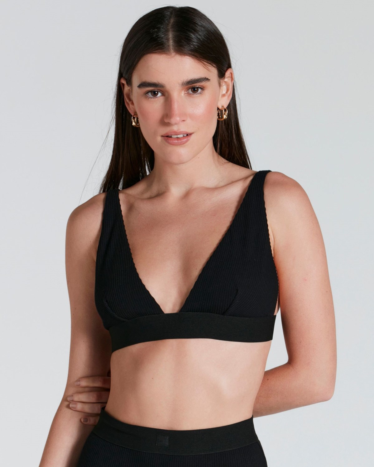 Ribbed Classic Bralette